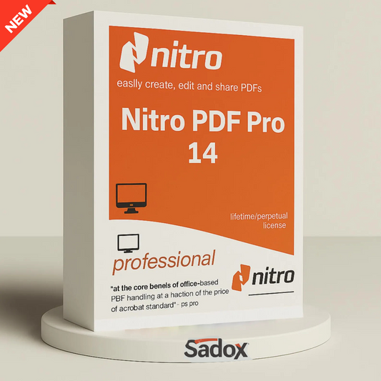 Nitro PDF Pro 14 – Full Lifetime License | Create, Edit & Convert PDFs Professionally
