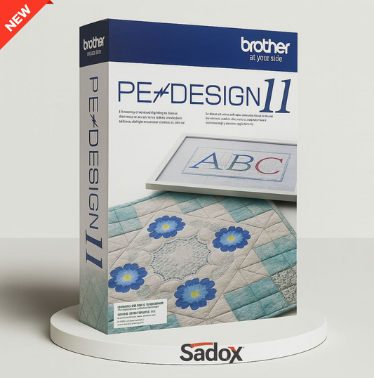 Brother PE-Design 11 – Advanced Embroidery & Sewing Design Software