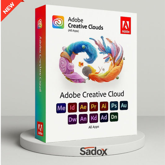 Adobe Creative Cloud – 1 Year Subscription | 20+ Apps + 1TB Storage | Secure & Guaranteed